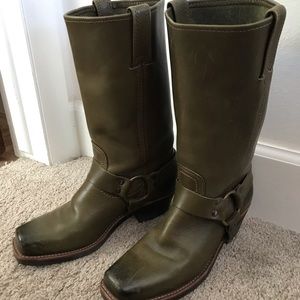 Frye harness boot